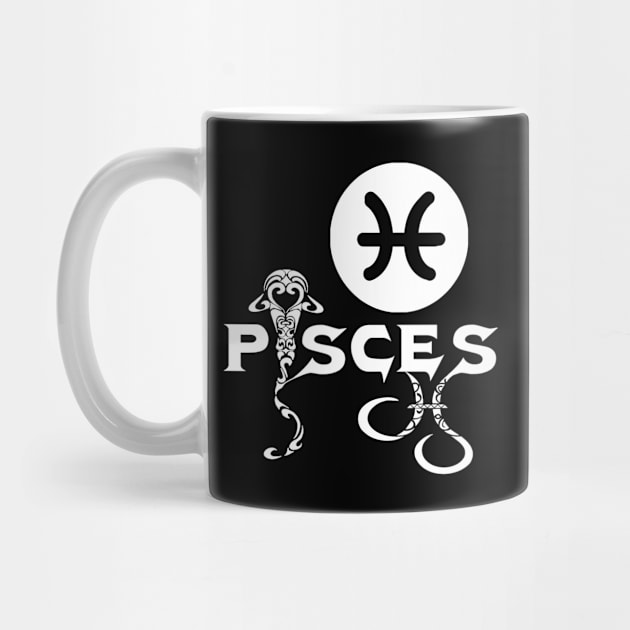 Pisces Star Sign by Jambo Designs